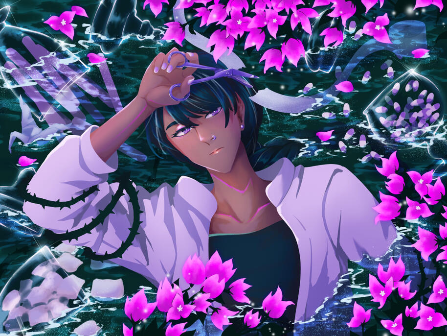friend's OC Kit original character